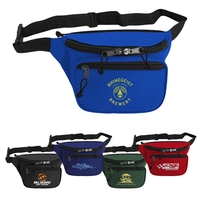 600D Polyester Two Pocket Fanny Pack... from ASI 31517 Admart Products /...