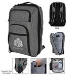 Heathered RFID Laptop Backpack & Briefcase