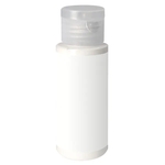 SPF-30 Sunscreen in Clear Cylinder Bottle with Clear Flip...