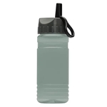 Garyline® RPET Bottle with Ring-Straw Lid - 20 oz.