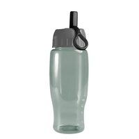 Garyline® Poly+ Recycled Bottle with Ring-Straw Lid - 27 oz.... from ASI...