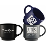 Stack-n-Sip Collection Mug - Deep Etched