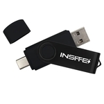 iClick Scottsdale Flash Drive Type A & C-OS-SWBLK