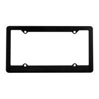 Economy four hole license plate frame with raised imprint panels.... from ASI...