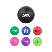 Round stress ball made of squeezable polyurethane.... from ASI 98360 WOWLine...