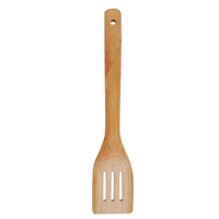 Bamboo Slotted Spatula with Handle Imprint... from ASI 40480 Koozie Group