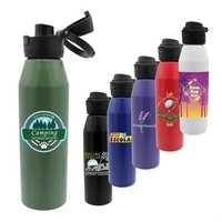 25 oz. Recycled Aluminum Bottle with Chug Lid, Full Color Di... from ASI...