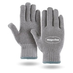 Gray Knit Freezer Gloves
