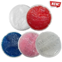 7" x 7" round gel bead back for hot and cold... from ASI 34415 Alpi...