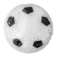 Soccer ball shaped gel bead packs for hot and cold therapy.... from ASI 34415...