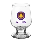 12 oz. Elytra Water Goblet Glass (2 Color Imprint)