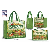 FULL COLOR LAMINATED NON WOVEN TOTE... from ASI 30112 ACE Products