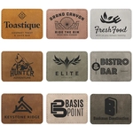 3.5"x2.5" Creekside Leatherette Rectangular Adhesive Patch