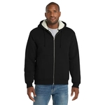 CornerStone Heavyweight Sherpa-Lined Hooded Fleece Jacket.