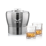 Genoa Ice Bucket & Newport On-the-Rocks Set