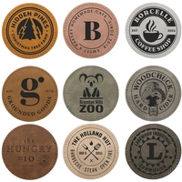 3" Creekside Leatherette Round Adhesive Patch