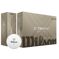 Wilson Staff Model X golf ball; Box contains 12 white balls... from ASI 38120...