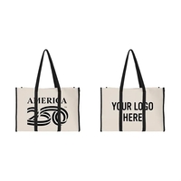 America™ Recycled Canvas Wrap Around Tote Bag... from ASI 61125 Hit...