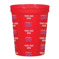America250™ 16 Oz. Full Color Big Game Stadium Cup... from ASI 61125 Hit...