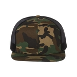 Richardson Wool Blend Flat Bill Trucker Cap