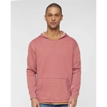 LAT Unisex Vintage Wash Fleece Hoodie Sweatshirt