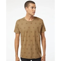Code Five Star Print T-Shirt... from ASI 84358 S&S Activewear