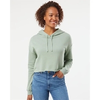 Women's Lightweight Hooded Pullover Crop Sweatshirt... from ASI 84358 S&S...