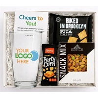Beer Pint Glass with Snacks... from ASI 89971 Stuff A Mug
