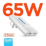 HyperGear SpeedBoost Dual USB-C Ultra-Slim Laptop Charger