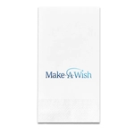 Foil Stamped 3-Ply White Hand Towel