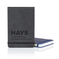 192-page memo pad with 32 perforated pages, ivory graph pages, elastic......