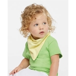 Rabbit Skins Infant Premium Jersey Bandana Bib
