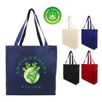 11 oz cotton tote (15"W x 14.75"H x 4.5"G) with handles... from ASI 37980...