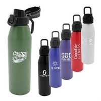 25 oz. Recycled Aluminum Bottle with Chug Lid, Laser Engrave... from ASI...