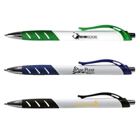 White Allure Grip Pen... from ASI 30270 Aakron Line