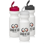 24 oz. Bike Water Bottles with Flip Top