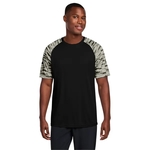 Sport-Tek Drift Camo Colorblock Tee