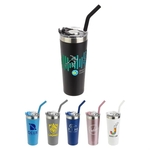 NAYAD® Trouper 22 oz Stainless Double-wall Tumbler with Str