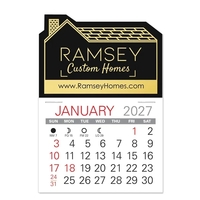 House Shape Value Stick Vinyl Self-Adhesive Calendars stick anywhere in 24......
