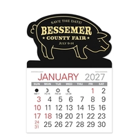Pig Shape Value Stick Vinyl Self-Adhesive Calendars stick in 24 shapes......