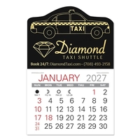 Taxi Shape Value Stick Vinyl Self-Adhesive Calendars stick in 24 shapes......