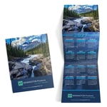 Scenic Theme Trifold Calendar