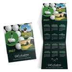 Golf Theme Trifold Calendar