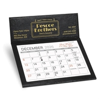 Desk Calendar w/choice of 13 month Scenic or Memo style datepad,... from ASI...