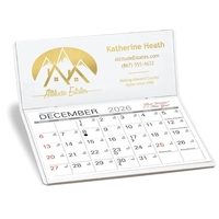 Desk Calendar with a large memo 13 month date pad, available... from ASI...