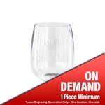 Symglass 12oz Clear Stemless Wine Glass