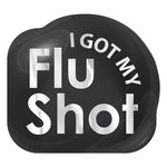 Custom Chrome Poly Perm Adh Domed Custom Decal