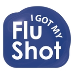 Custom White Vinyl Perm Adh Domed Custom Decal