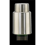 Connoisseur Vacuum Pump Stopper, Stainless Steel