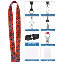 1" Fine-Print Lanyard... from ASI 40480 Koozie Group / Norwood